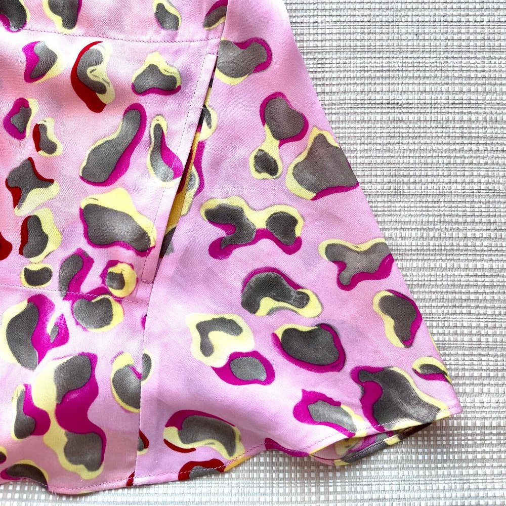 Vintage Babydoll Lace Trim Cami Diane von Furstenberg Silk Ladylike Femi… - Picture 7 of 15